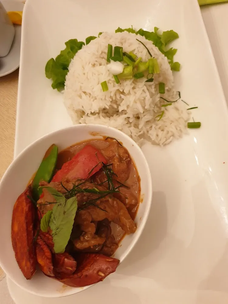 Mijoté de Boeuf Au Curry Vert